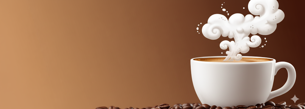 Coffee journey background